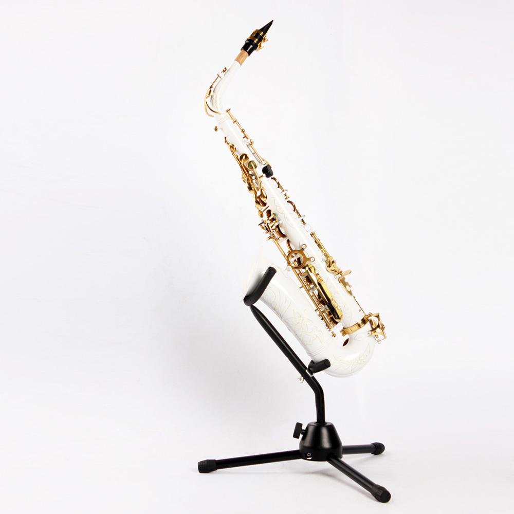 Tripod Holder Stand Metal Leg Detachable Portable Foldable for Tenor Alto Sax Saxophone