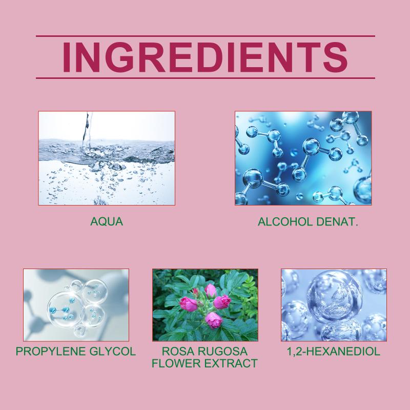 Women Rose Roll On Perfume Long Lasting Fragrance Hydrating Fresh Scent Niche Perfume for Travel and Daily Use