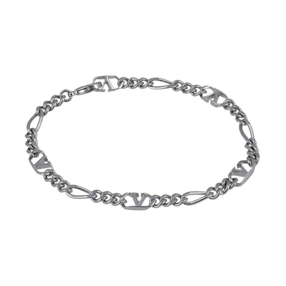 

Valentino GaraVani V Logo Chain Bracelet J0s86 Met Rg6 6Y2J0S86 MET RG6 (L)