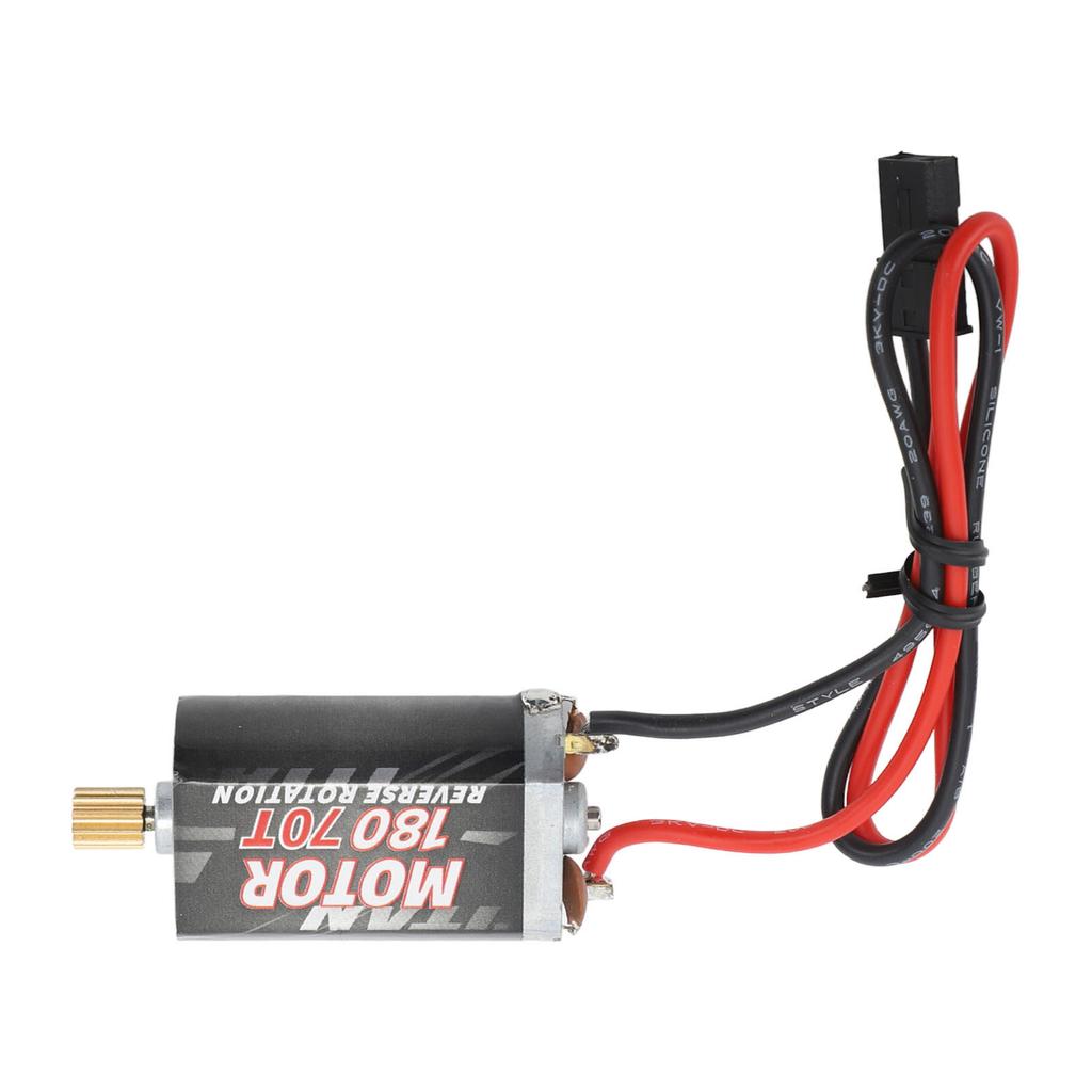 Motor Periat 7.2V 180 Torsiune Mare Fier Cupru Zgomot Redus Motor RC pentru Traxxas Crawler 118 70T