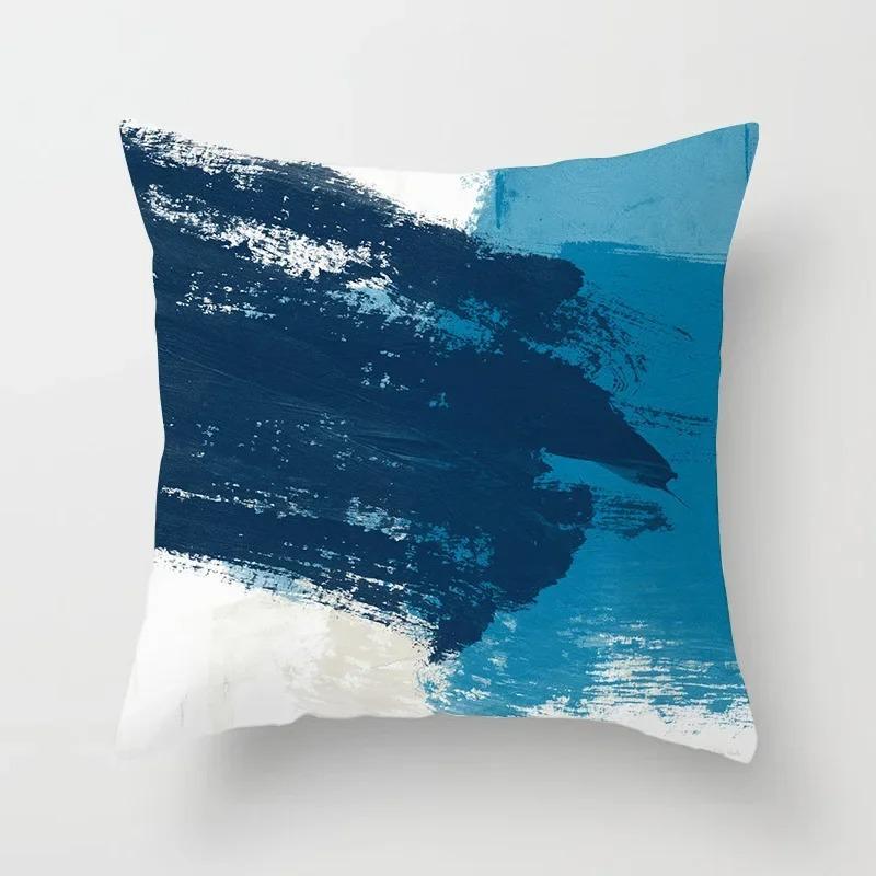 Abstract Oil Painting Decorative Pillowcase Living Room Office Ornaments Home Pillowcase