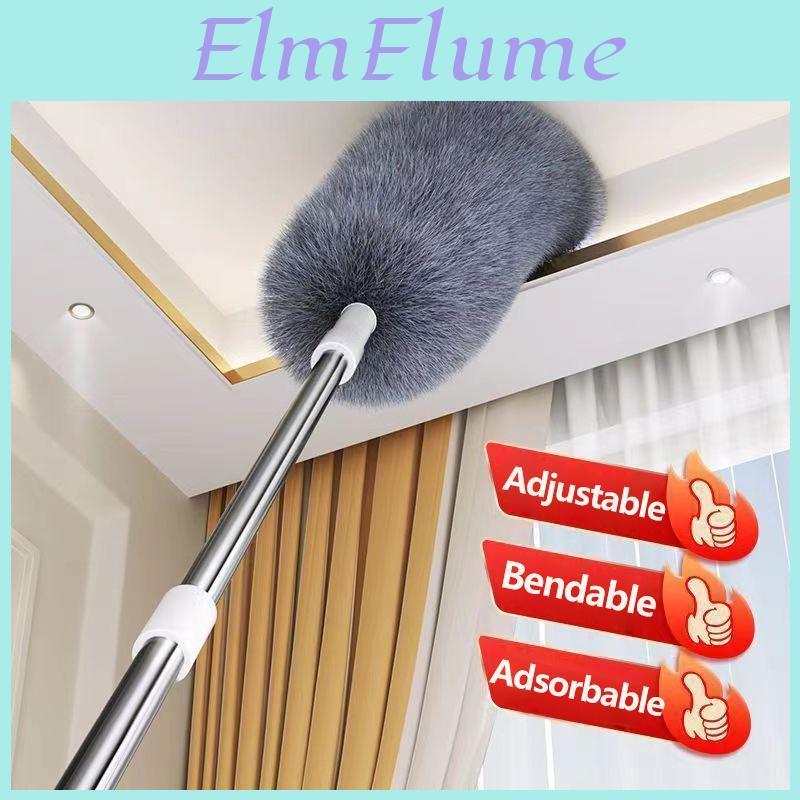 Bendable Retractable With Duster Extralong Head Reusable Washable For High Ceilings Furniture Car Cleaning