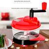 Hand-Cranked Manual Meat Grinder and Vegetable Cutter for Kitchen
