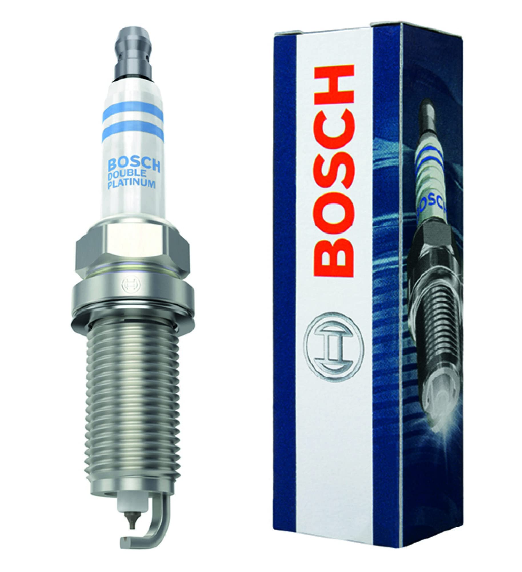 

Bosch FR7NPP332 OE Тонкая проволока Двойная платиновая свеча зажигания - Одинарная