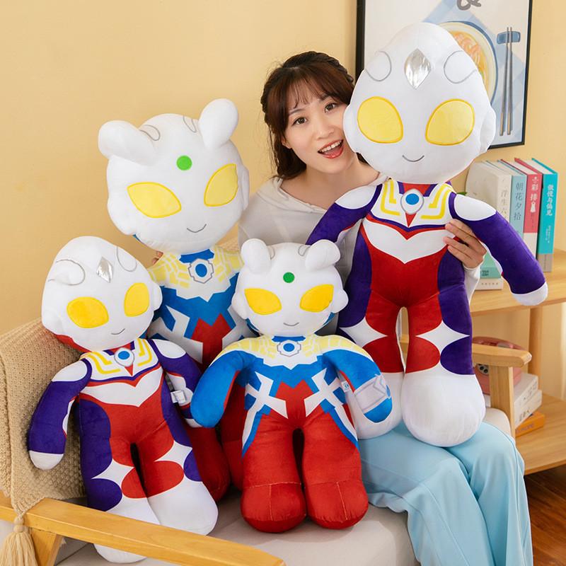 Adorable Ultraman Plush Toy Printed Doll Soft Short Plush Decoration For Kids