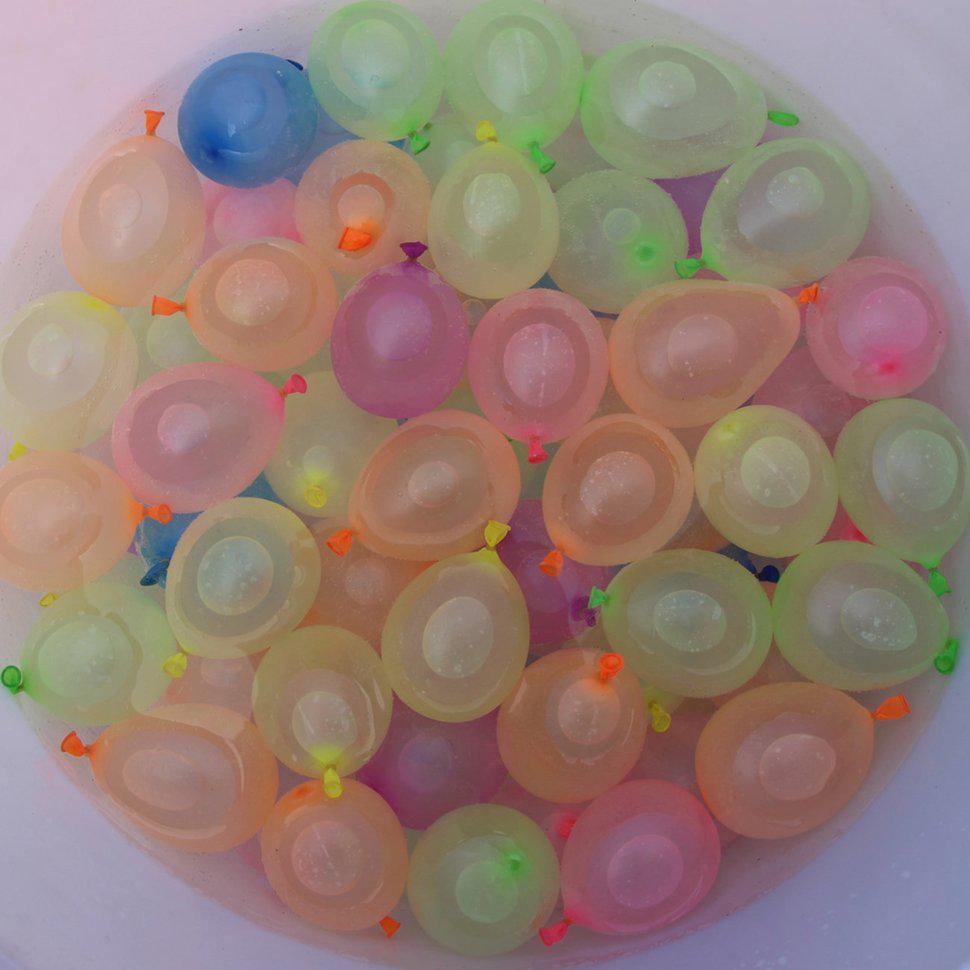 100pcs Water Balloons Colorful Rapid Filled Toy Easy Fill Birthday Wedding Reception Water Fights