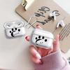 Cute Footprint Kitten Dog Clear Earphone Cases Cover Case For Airpods 1 Pro Pro2 2 4 Pro3 3