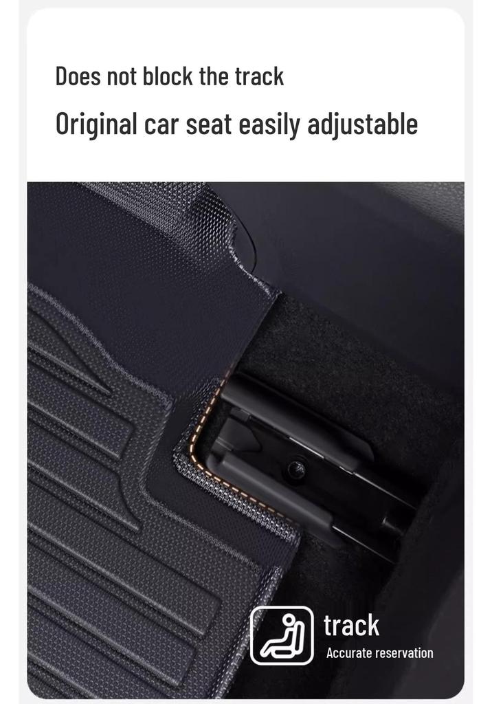 Seven-Seater TPE Waterproof & Dirt-Proof Floor Mats for Buick GL8 652T