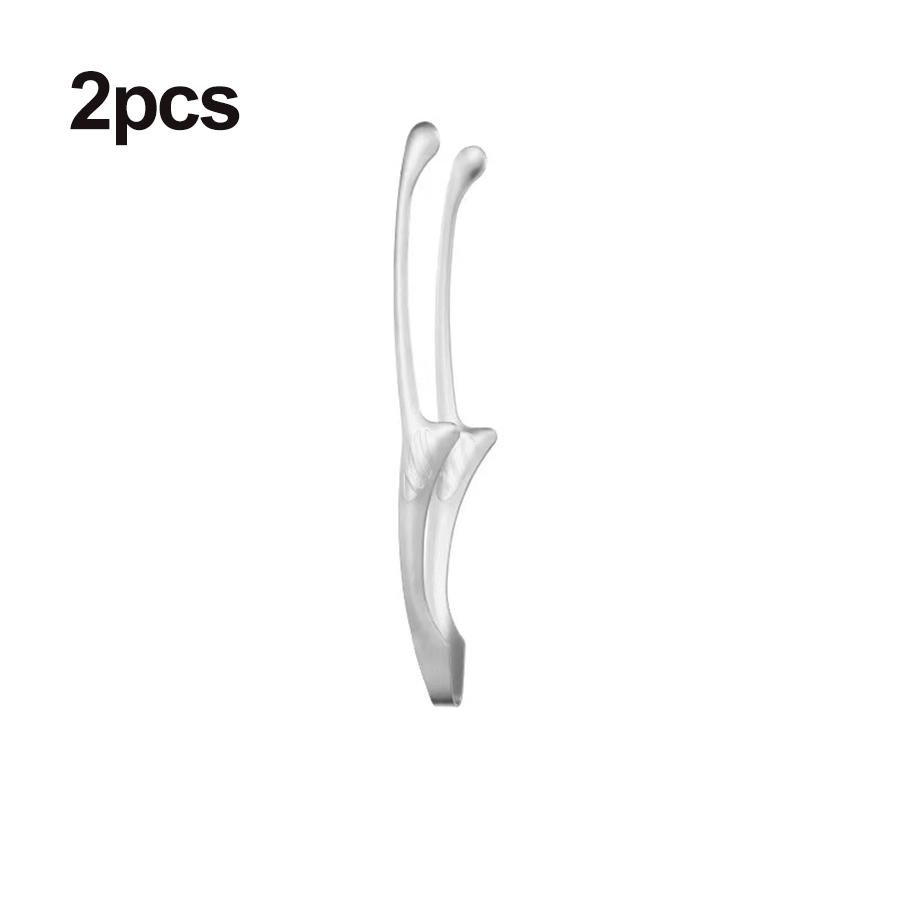 1/2pcs-Stainless Steel Non-Slip Yakiniku BBQ Tongs, Food Clip, Meat Clip, Ice Clip, Kitchen Gadgets,Kitchen Accessories