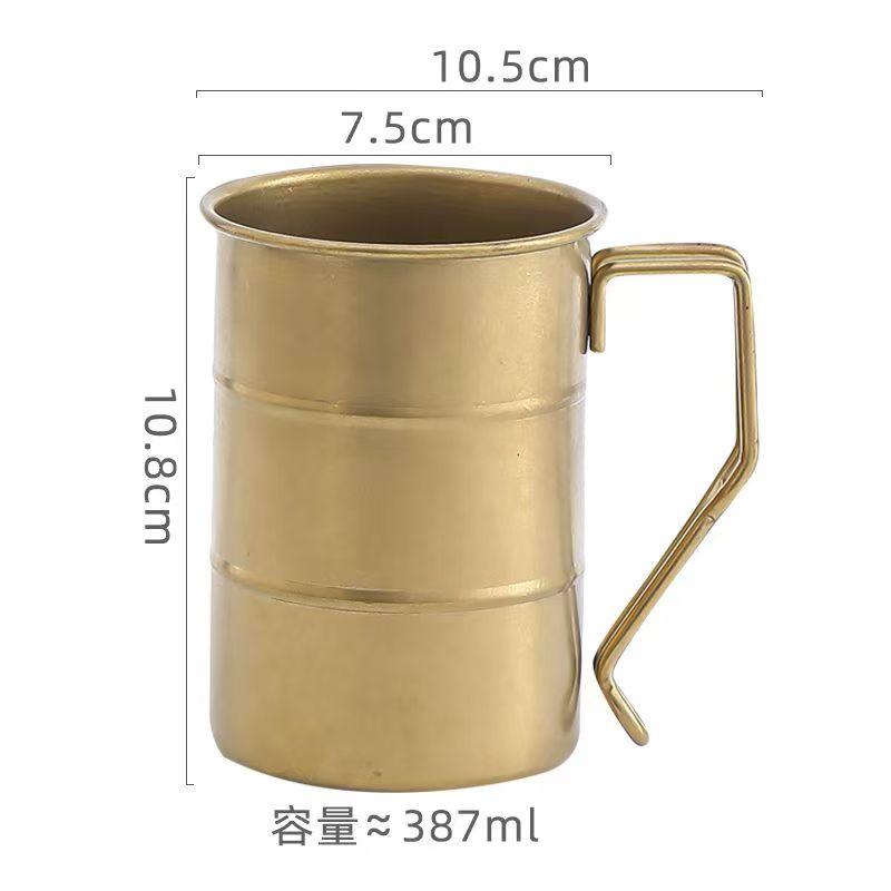 Outdoor 304 Stainless Steel Beer Cup,Creative Water Cups,Intage Vintage Creative Coffee Cup,Camping Picnic Portable Wine Glass
