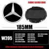 For Benz W2063D 185MM 205MM Front Grille Star Logo Emblem Badge Auto Accessories For Mercedes-Benz C/B/E Class W206 W253 W213 GLC GLE V Class
