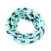 Stars Children's Cotton Neckerchief Kids Boy Girl Scarves Shawl Unisex Winter Knitting