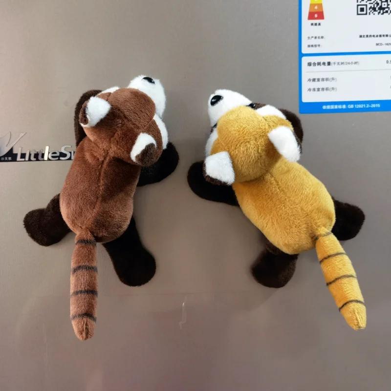 Chinese Raccoon Plush Refrigerator Stickers Cute Creative Little Panda Post-it Notes Magnetic Sticke Refrigerator Stickers Decor