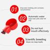 2Pcs Chicken Drinker Automatic Water Dispensing Spring Loaded Control Chicken Drinking Cup Automatic Drinker Poultry Supplies