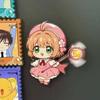 Cardcaptor Sakura Rotating Q Version Refrigerator Magnet - Cute Home Décor Gift