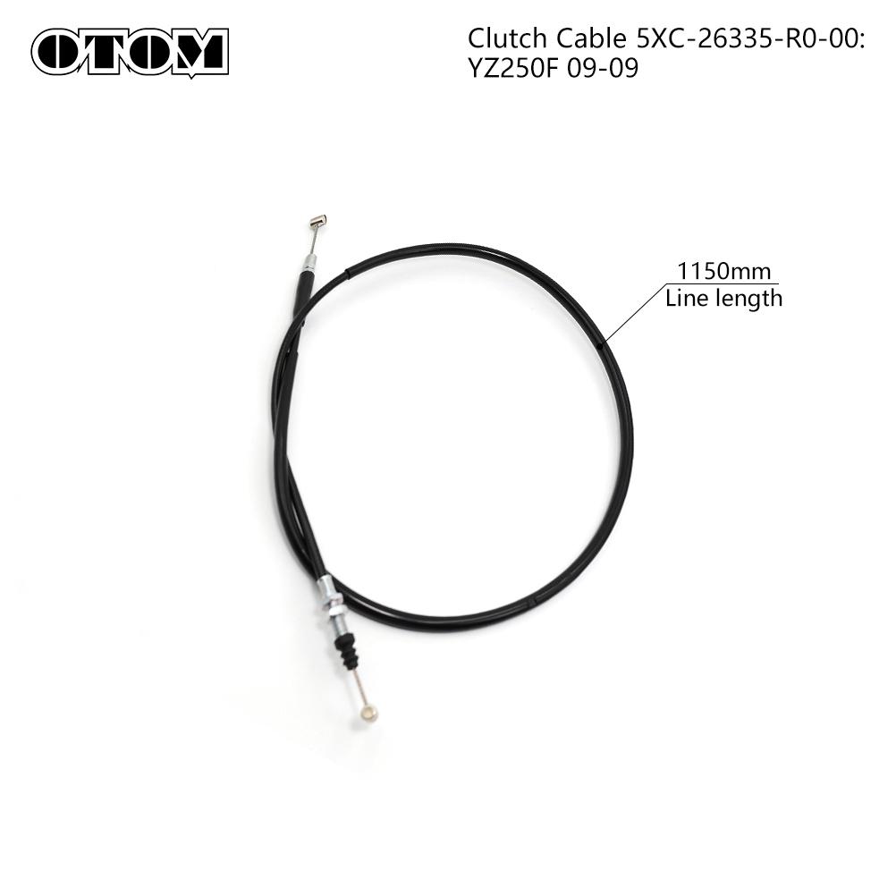 Motorcycle Clutch Cable Throttle Cable Emergency Brake Wire Oil Line For YAMAHA YZ250F YZ450F WR250F WR450F Off-road Dirt Bike 5XC-26335-R0-00