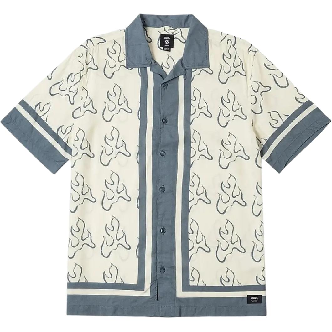Vans SS25 Shirt Men s Yellow/Gray Blue VN000M17E59 S