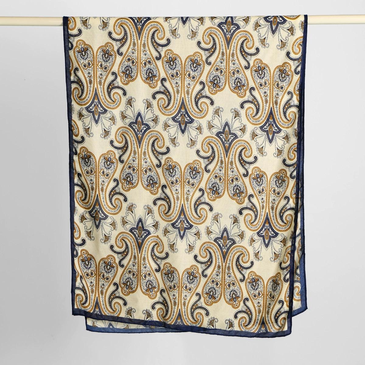 Autumn And Winter Bohème Leopard Print Scarf For Women Warm Comfortable And Fashion Faux Cashmere Shawl Square Scarf 180x70cm