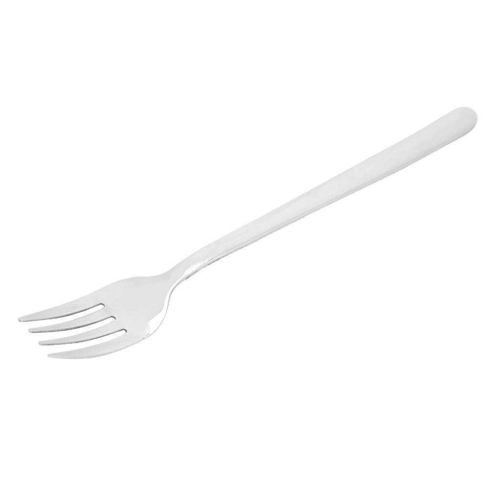 5Pcs Rustless Steel Table Fork Polished Glossy Dining Fork Reusable Dinner Fork Banquet Use