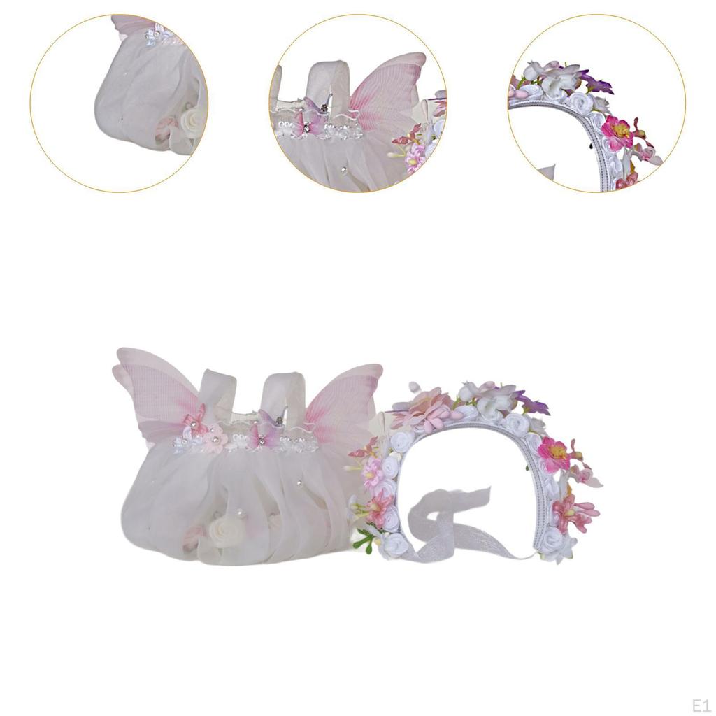 20cm Doll Clothes Cute Suit Trendy Comfortable Dress up Clothing and Hair