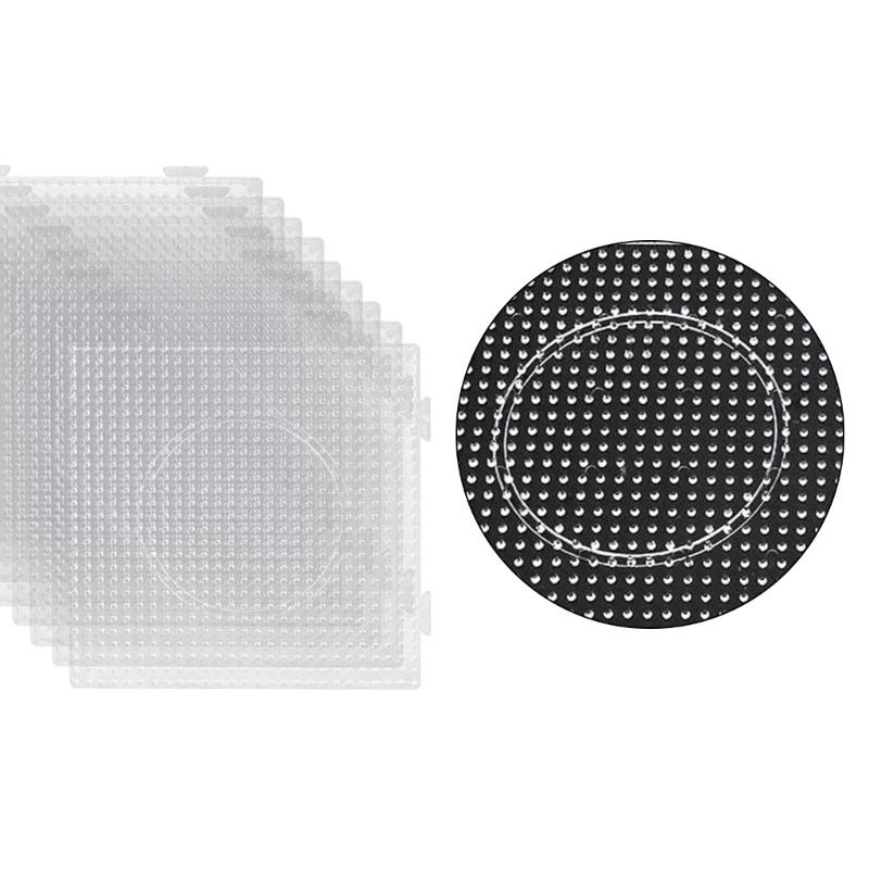 Large Beads Pegboard with Integrated Grids Designs for Easy Projects Spacious Surfaces Creative Art