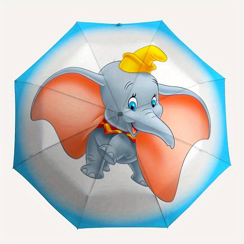 

1pc Dumbo Elephant Automatic Umbrella 8-Bone Design Compact Gear for Outdoor Travel,, Perfect Gift for Friends Birthdays yy250815056