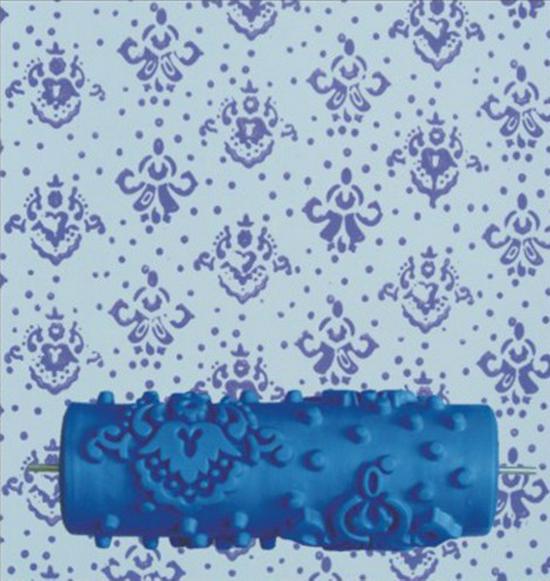 5-Inch Liquid Wallpaper Pattern Roller - DIY Stippling & Wall Painting Tool