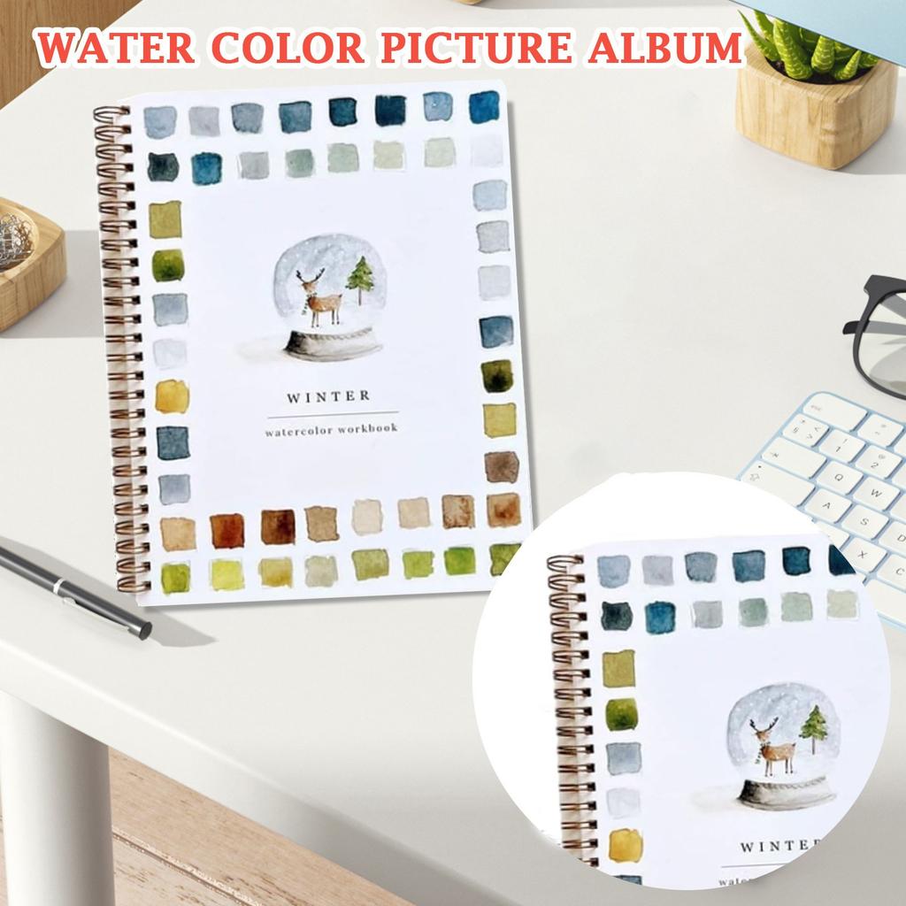 Akvarellarbetsböcker, Nybörjarvänliga Fåglar Akvarellarbetsböcker, Konst och Hantverk Målningsmaterial, Vattenfärgsbok För Barn Vuxna Tonåringar