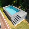 Quick-Install Fiberglass Swimming Pool for Balcony or Garden