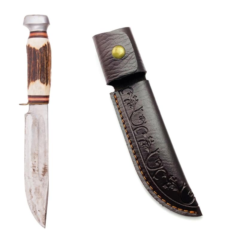 Leathers Knife Sleeve Durable Pouches Leathers Sheath Belt Pocket Knife Holder