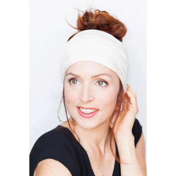 Head Neck Scarf For Women Ring Elasticity Circle Scarf Colorful Red Pink Headbands  New