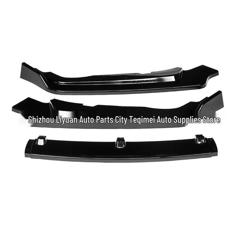 Subaru BRZ 2015-2017 Front Bumper Splitter Lip, Carbon Fiber Texture, Piano Black