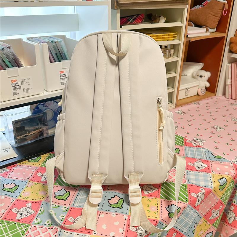 Chick Large Capacity Backpack Student Class Schoolbag Commuter Travel Backpack