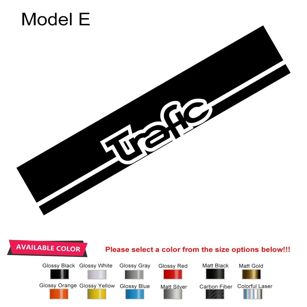 Van Hood Stickers For Renault Trafic 3 2 MK1 Car Bonnet Graphics Stripes Decor Decal Camper Vinyl Cover Auto Tuning Accessories