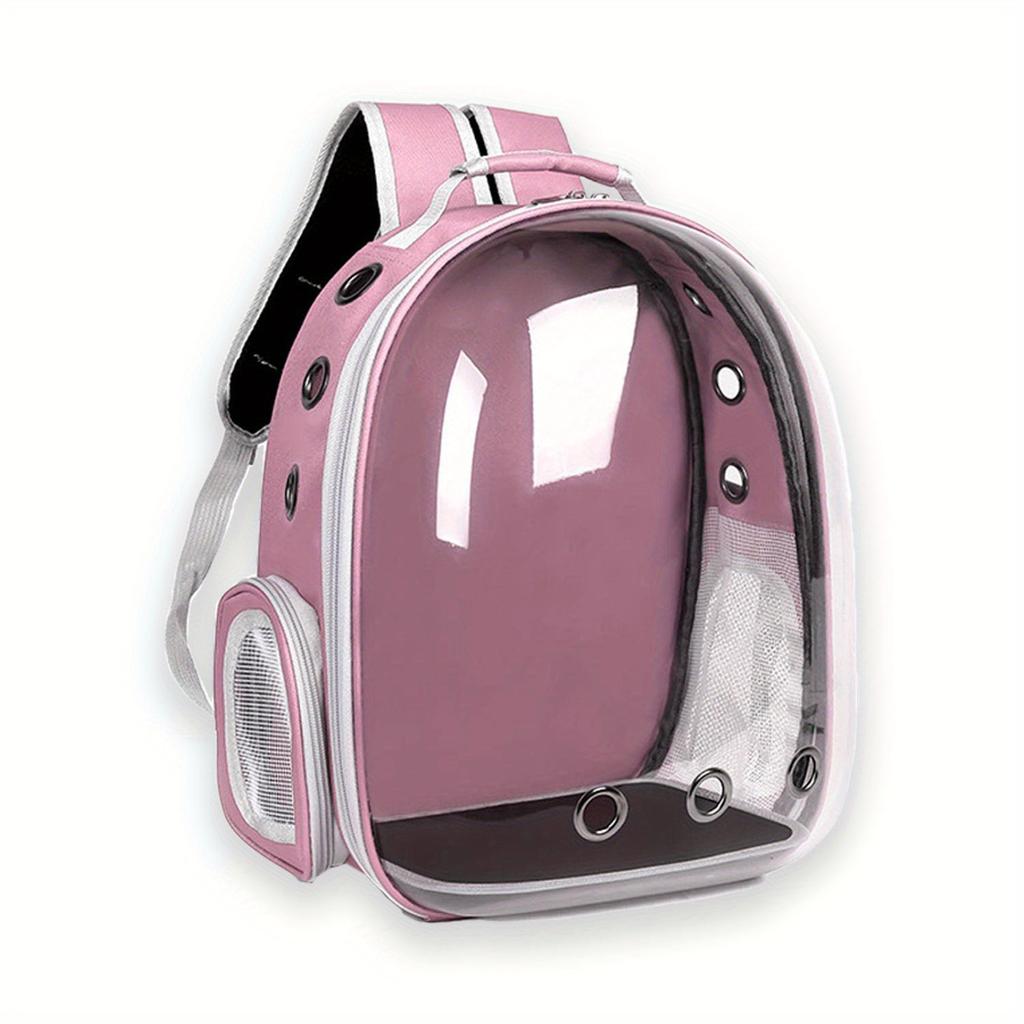 Cat Pet Carrier Backpack Transparent Capsule Bubble Design Breathable for Small Animals Ideal for Travel