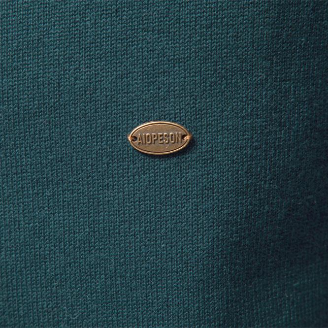 Foreign Trade Autumn And Winter New European And American Sweaters Men'S Cardigan Sweaters High-Quality Business Solid Color Knitted Sweaters