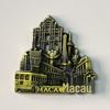 Macau Landmark Zinc Alloy Souvenir Magnet