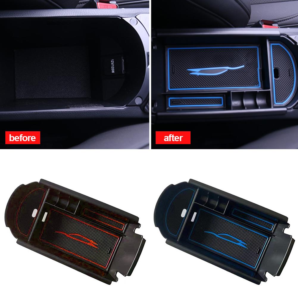 Auto Mittelkonsole Armlehne Box Aufbewahrungsbox für Toyota C-HR CHR 2016 - 2021 Organizer Container Halter Tablett Zubehör