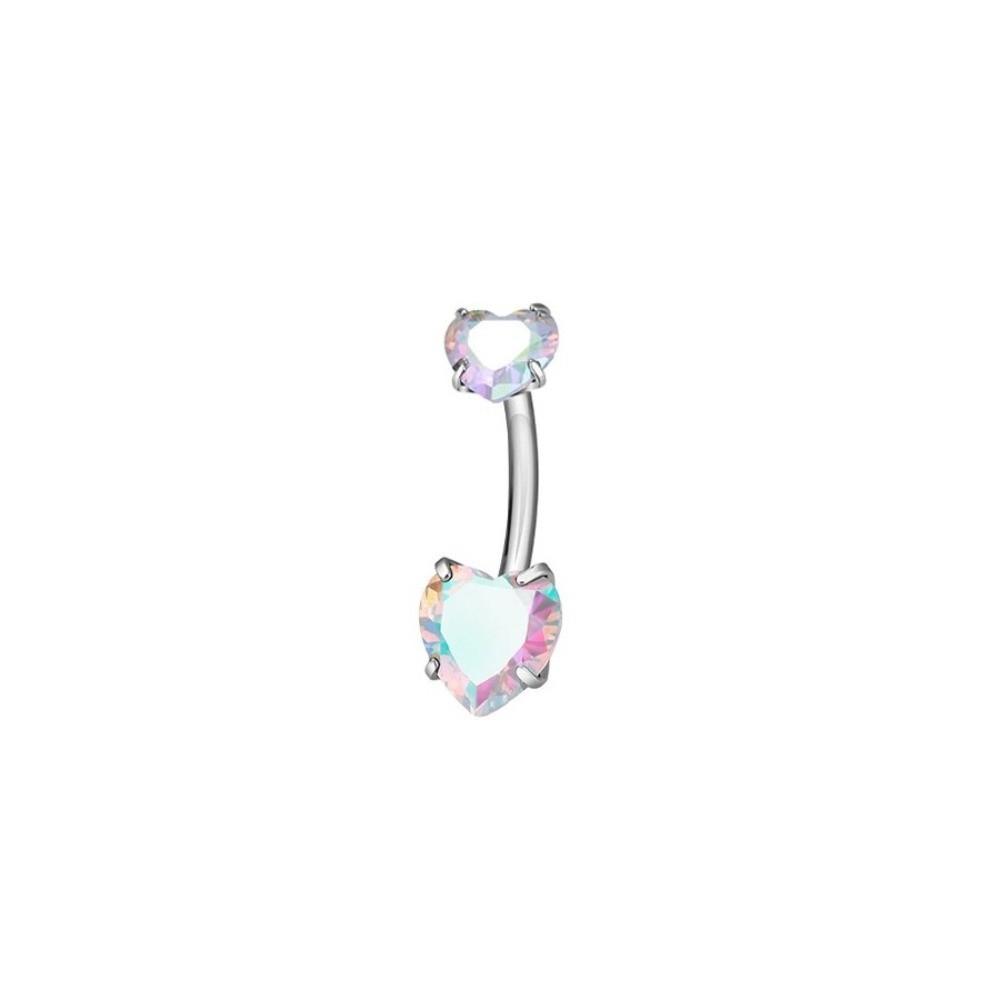 Heart Belly Piercing Internal Thread Body Jewelry Sexy Navel Rings  Girl