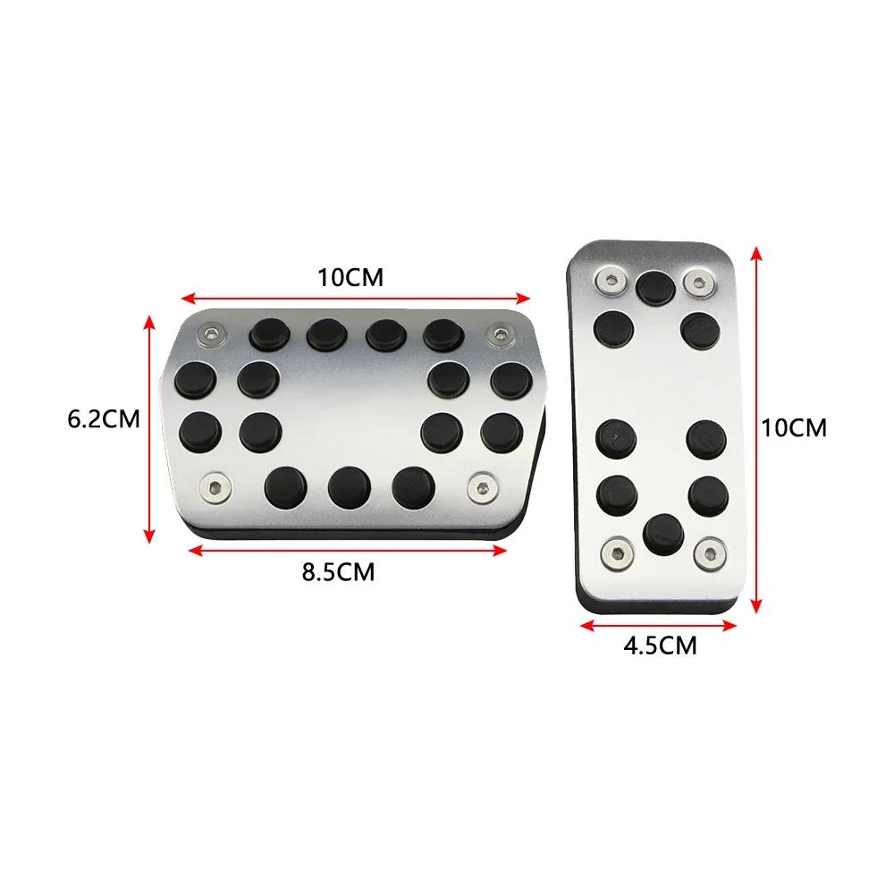 UZYJ9 Car Pedals for Ford Focus 2 MK2 Focus 3 MK3 Kuga Escape ST 2009-2017 Fuel Brake Clutch Pedal Cover Car-styling