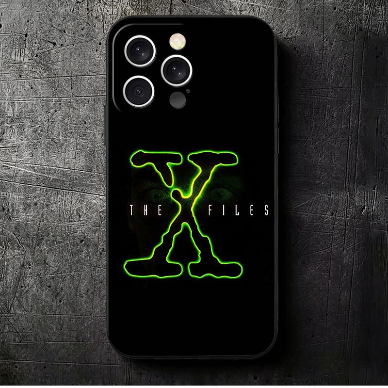 

The X Files I Want to Believe Soft Phone Case for iPhone 16 16E 17 Air 15 Pro Max 14 Plus 13 Mini 11 12 7 Black Cover Back Shell iPhone 15 Pro Max