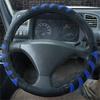 Large Size Truck Steering Wheel Protector 40/42/45/47/50CM Anti Sweat Non Slip Rubber Base Artificial Leather Car Interior Mod Parts