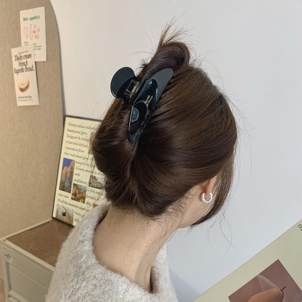 Elegant Acetate hair Claw Large Size Charm Shark hair Clip Women Hair Accessories All-Match Style Headwear