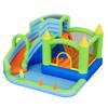 Inflatable Bounce House, 11.3 X 12.3 X 7.0 Ft Inflatable Bounce House Water Slide, Bouncer Castle with Castle Bounces, Basketball Hoop, Splash Pool &