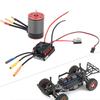 3650 Waterproof 4500KV Brushless Motor 60A Brushless ESC Accessory Set for 1/10 RC Car