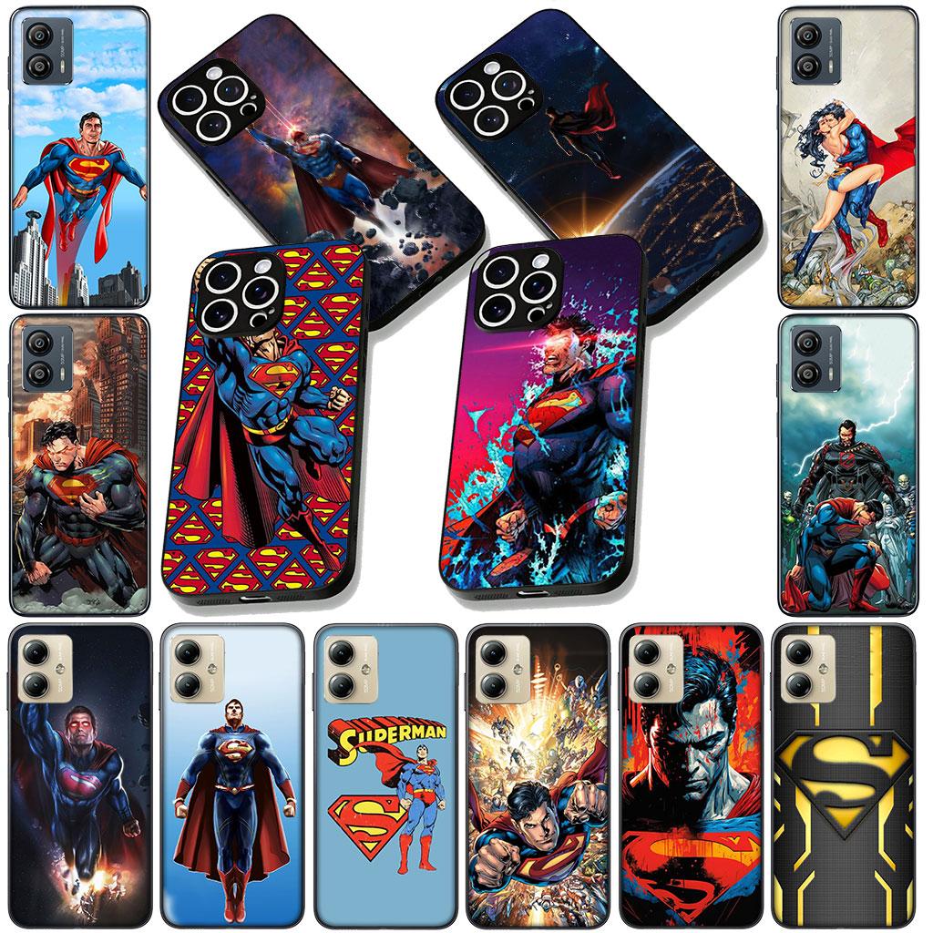 Super Hero DC Comics Supermans Phone Cover for Motorola Moto Edge 50 30 Fusion 40 NEO Ultra Pro E14 G20 E15 G35 G84 G13 G53 Case