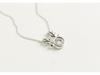 Lively Antler Necklace with Dancing Heart - S925 Sterling Silver Clavicle Chain Christmas Gift for Women