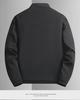 2024 Men's Winter Stand-Up Collar Jacket for Middle-Aged & Elderly, Plus Velvet, Thickened & Warm 