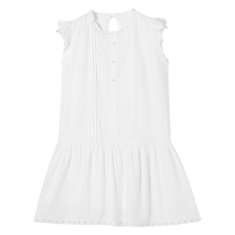 

TonLion Women s Fly-Sleeve Shirt Dress M