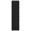 Highboard in Black Oak Look 26.8 x 14.6 x 55.9 in (W x D x H) Particleboard